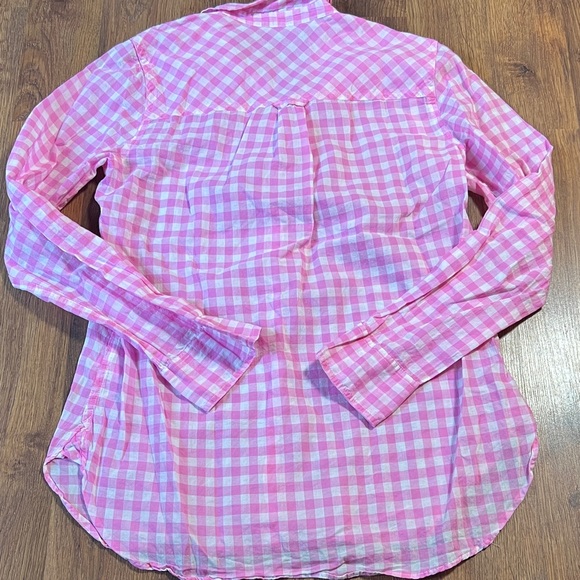 Stylish Women’s Plaid Flannel Shirt Set - Pink, Blue, Green - Picture 13 of 16